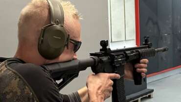 Omega Centerissä on laaja valikoima aseita